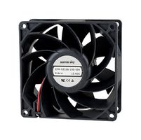 SAME SKY CFM-9232B-140-461-20 DC轴流风扇, 12 V, 方形, 92 mm, 32 mm, 球, 82.23 CFM