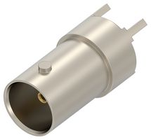 TE CONNECTIVITY 2519028-1 射频/同轴连接器, Bayonet Coupling, BNC同轴, 直型插座, 通孔安装 垂直, 75 ohm, 铍铜