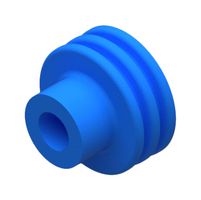 APTIV / DELPHI 15324996 连接器配件, Blue, 3.61 to 4.5mm Cable, 线缆密封, 9.8mm腔体连接器