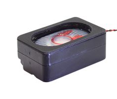 SAME SKY CES-402414-28-L200 Speaker, Oval with Rectangular Frame, 105 dB, 1 kHz, 8 Ohm, 2W, 800Hz to 20kHz, 40.5mmx24.9mmx14.7mm