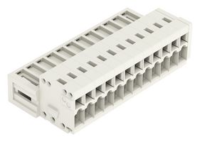 WAGO 734-312 插拔式接线端子, 3.5 mm, 12 路, 28 AWG, 14 AWG, 1.5 mm², 夹式