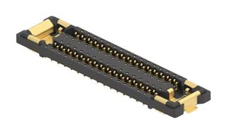 MOLEX 227044-0643 Mezzanine Connector, Receptacle, 0.175 mm, 4 Rows, 64 Contacts, Surface Mount, Copper Alloy