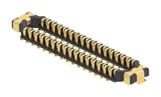 MOLEX 227045-0643 Mezzanine Connector, Plug, 0.175 mm, 4 Rows, 64 Contacts, Surface Mount, Copper Alloy