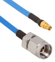 AMPHENOL SV MICROWAVE 7015-2340 射频/同轴电缆组件, Threaded, 50GHz, 9.9 ", 250 mm, 0.085" 柔性 TFlex 405, 2.92mmRP插头, SMPM RP 插座, 50 ohm