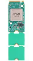 HAILO TECHNOLOGIES LTD HM218B1C2HAE AI Acceleration Module, M.2 2242, PCIe Gen3x4, 8.25W, -40 °C to 85 °C