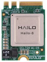 HAILO TECHNOLOGIES LTD HM218B1C2KAE Hailo 8 AI 模块，M.2 Key B+M，2230，PCIe Gen3x2，6.6W，26 TOPS，-40 °C 至 85 °C