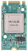 HAILO TECHNOLOGIES LTD HM21LB1C2LAE Hailo 8L AI 模块，M.2 Key B+M 2280，PCIe Gen3x2，1.5W，13 TOPS，-40 °C 至 85 °C