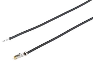MOLEX 2298081212 连接电缆, 26AWG, Micro-Lock Plus 2.0压接端子插座至自由线端, 5.9 ", 150 mm, Micro-Lock Plus OTS 79758 Series, 黑色