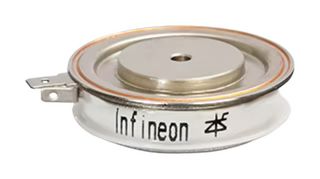 INFINEON T390N14TOFXPSA1 Thyristor Module, 600A, 1.4kV, Single SCR, 0.15A Igt, 2V Vgt, Chassis Mount
