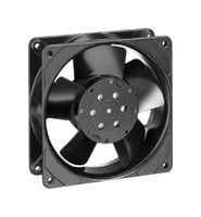 EBM-PAPST 9244014878 AC Axial Fan, 115V, Square, 119 mm, 38 mm, Ball Bearing, 90 CFM