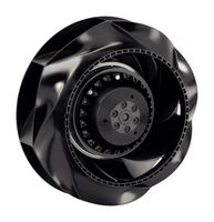 EBM-PAPST R2E220RB0632 AC Axial Fan, 230V, Circular, 220 mm, Ball Bearing, 555 CFM