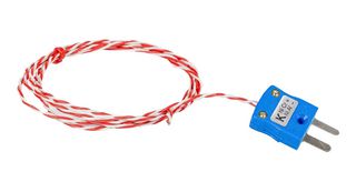 LABFACILITY Z2-K-10.0-1/0.2-MP-JIS Thermocouple, 1/0.2mm Core, K, 75 °C, 250 °C, 32.8 ft, 10 m