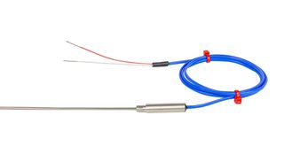 LABFACILITY MA-ISK-S60-500-P1-1.0-C7-T-JIS Thermocouple, 7/0.2mm Core, K, -40 °C, 750 °C, 310 Stainless Steel, 3.3 ft, 1 m