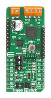 MIKROELEKTRONIKA MIKROE-6903 Add-On Board, Stepper 29 Click, TB67S579FTG, Stepper Motor Driver IC, I2C, PWM, SPI, 3.3V/5V in