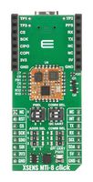 MIKROELEKTRONIKA MIKROE-6660 Add-On Board, XSENS MTi-8 Click, MTI-8-5A, RTK-Enhanced GNSS/INS Module, I2C/SPI/UART/USB, 3.3V/5Vin