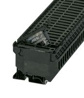 PHOENIX CONTACT 3004126 接线端子, DIN导轨安装, 黑色, 2 路, 24 AWG, 12 AWG, 4 mm², 螺丝, 6.3 A