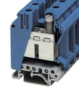 PHOENIX CONTACT 3008025 接线端子, DIN导轨安装, 蓝色, 2 路, 18 AWG, 2 AWG, 50 mm², 螺丝, 125 A
