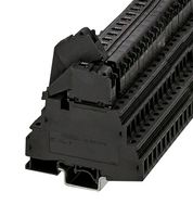 PHOENIX CONTACT 3026654 接线端子, DIN导轨安装, 黑色, 4 路, 24 AWG, 12 AWG, 4 mm², 螺丝, 32 A