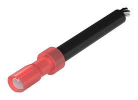 MULTICOMP PRO MP016852 Cable Assembly, 6.35mm x 0.8mm, Female Quick Disconnect Terminal to Free End, 1.64 ft, 500 mm