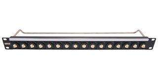 MULTICOMP PRO MP-CP30195 配线架, 50 Ohm, M3 孔, SMA, 16 端口, 1机架单元