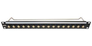 MULTICOMP PRO MP-CP30196 Patch Panel, 50 Ohm, M3 Hole, RP SMA, 16 Ports, 1U