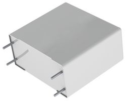 KEMET C4AQCEW6110A3AJ 功率膜电容器, 金属化PP, 径向盒式 - 4引脚, 110 µF, ± 5%, DC Link, 通孔安装