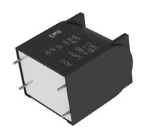 KEMET C4AUNBW5100M3FJ 功率膜电容器, 金属化PP, 径向盒式 - 4引脚, 10 µF, ± 5%, DC Link, 通孔安装