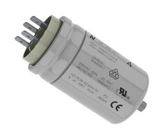 KEMET C870CF35400AA0J 电机运行电容器, 膜/箔PP, 罐型, 40 µF, ± 5%, 螺柱安装 - M8, 470 V