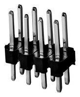 SAME SKY SSK03-MPH-254-B4 Pin Header, Board-to-Board, Wire-to-Board, 2.54 mm, 2 Rows, 8 Contacts, Through Hole Straight