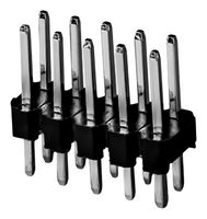 SAME SKY SSK03-MPH-254-B5 Pin Header, Board-to-Board, Wire-to-Board, 2.54 mm, 2 Rows, 10 Contacts, Through Hole Straight