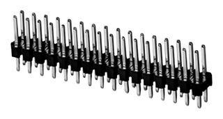 SAME SKY SSK03-MPH-254-B16 Pin Header, Board-to-Board, Wire-to-Board, 2.54 mm, 2 Rows, 32 Contacts, Through Hole Straight