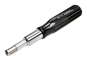 WELLER XCELITE 991RN Ratcheting Regular Handle, Black, Screw/Nutdriver Blades/Extensions & Reamer, 25.4mm Dia x 177.8mm L