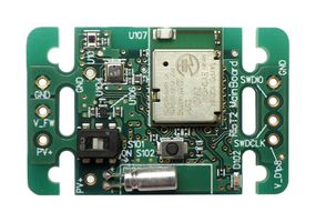 NISSHINBO MICRO DEVICES RIOT-002A Evaluation Board, OPT3004DNPR/BME280/LIS2DW12, MEMS Accelerometer/Temperature/Light Sensor, 0.35mAh