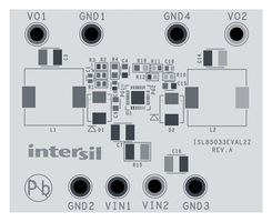 RENESAS ISL85033EVAL2Z Evaluation Board, ISL85033IRTZ, Buck Regulator, 4.5V to 28V, 3A