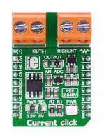 MIKROELEKTRONIKA MIKROE-1396 Add-On Board, Current Click, MikroE MikroBUS Compatible Development Boards