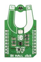 MIKROELEKTRONIKA MIKROE-1646 Add-On Board, Bipolar Hall Click, MikroE MikroBUS Compatible Development Boards