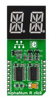 MIKROELEKTRONIKA MIKROE-1864 Add-On Board, AlphaNum R Click, MikroE MikroBUS Compatible Development Boards