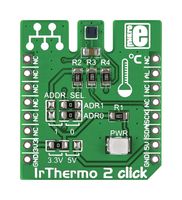 MIKROELEKTRONIKA MIKROE-1888 Add-On Board, IrThermo 2 Click, MikroE MikroBUS Compatible Development Boards