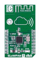 MIKROELEKTRONIKA MIKROE-2218 Add-On Board, 6LoWPAN T Click, MikroE MikroBUS Compatible Development Boards