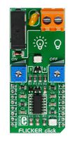 MIKROELEKTRONIKA MIKROE-2481 Add-On Board, FLICKER Click, MikroE MikroBUS Compatible Development Boards
