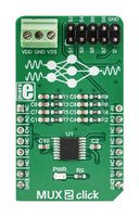 MIKROELEKTRONIKA MIKROE-3245 Add-On Board, MUX 2 Click, MikroE MikroBUS Compatible Development Boards