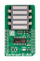 MIKROELEKTRONIKA MIKROE-3264 Add-On Board, BarGraph 3 Click, MikroE MikroBUS Compatible Development Boards