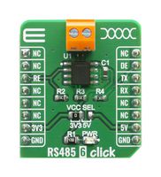 MIKROELEKTRONIKA MIKROE-3993 Add-On Board, RS485 6 Click, MikroE MikroBUS Compatible Development Boards