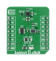MIKROELEKTRONIKA MIKROE-4197 Add-On Board, Ambient 9 Click, MikroE MikroBUS Compatible Development Boards