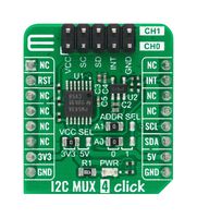 MIKROELEKTRONIKA MIKROE-4240 Add-On Board, I2C MUX 4 Click, MikroE MikroBUS Compatible Development Boards