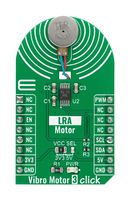 MIKROELEKTRONIKA MIKROE-4356 Add-On Board, Vibro Motor 3 Click, MikroE MikroBUS Compatible Development Boards