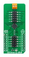 MIKROELEKTRONIKA MIKROE-4595 Add-On Board, LED Driver 9 Click, MikroE MikroBUS Compatible Development Boards