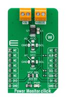 MIKROELEKTRONIKA MIKROE-4810 Add-On Board, Power Monitor Click, MikroE MikroBUS Compatible Development Boards