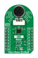 MIKROELEKTRONIKA MIKROE-4825 Add-On Board, Vibro Motor 4 Click, MikroE MikroBUS Compatible Development Boards