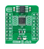 MIKROELEKTRONIKA MIKROE-4854 Add-On Board, EERAM 3 Click, MikroE MikroBUS Compatible Development Boards